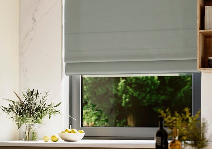 Cortona, Coastal Mist - Twist&Fit Roman Blind - Image 5